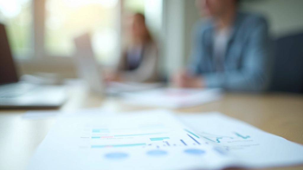 Büroumgebung mit Dokumenten und Grafiken zum Krankenkassensystem