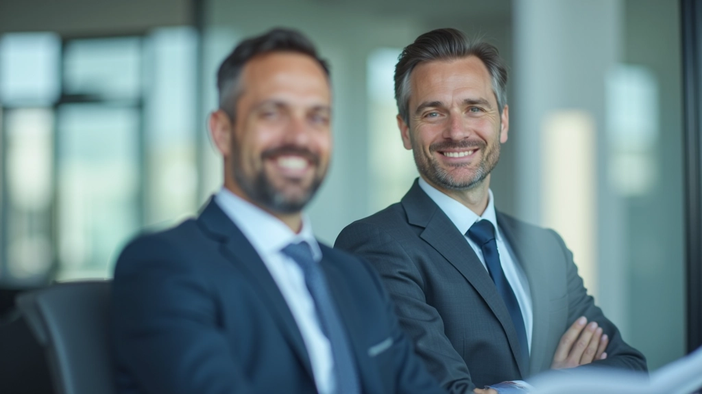 Krankenkassenbüros mit Mitarbeitern, die Versicherte beraten und Dokumentation bearbeiten